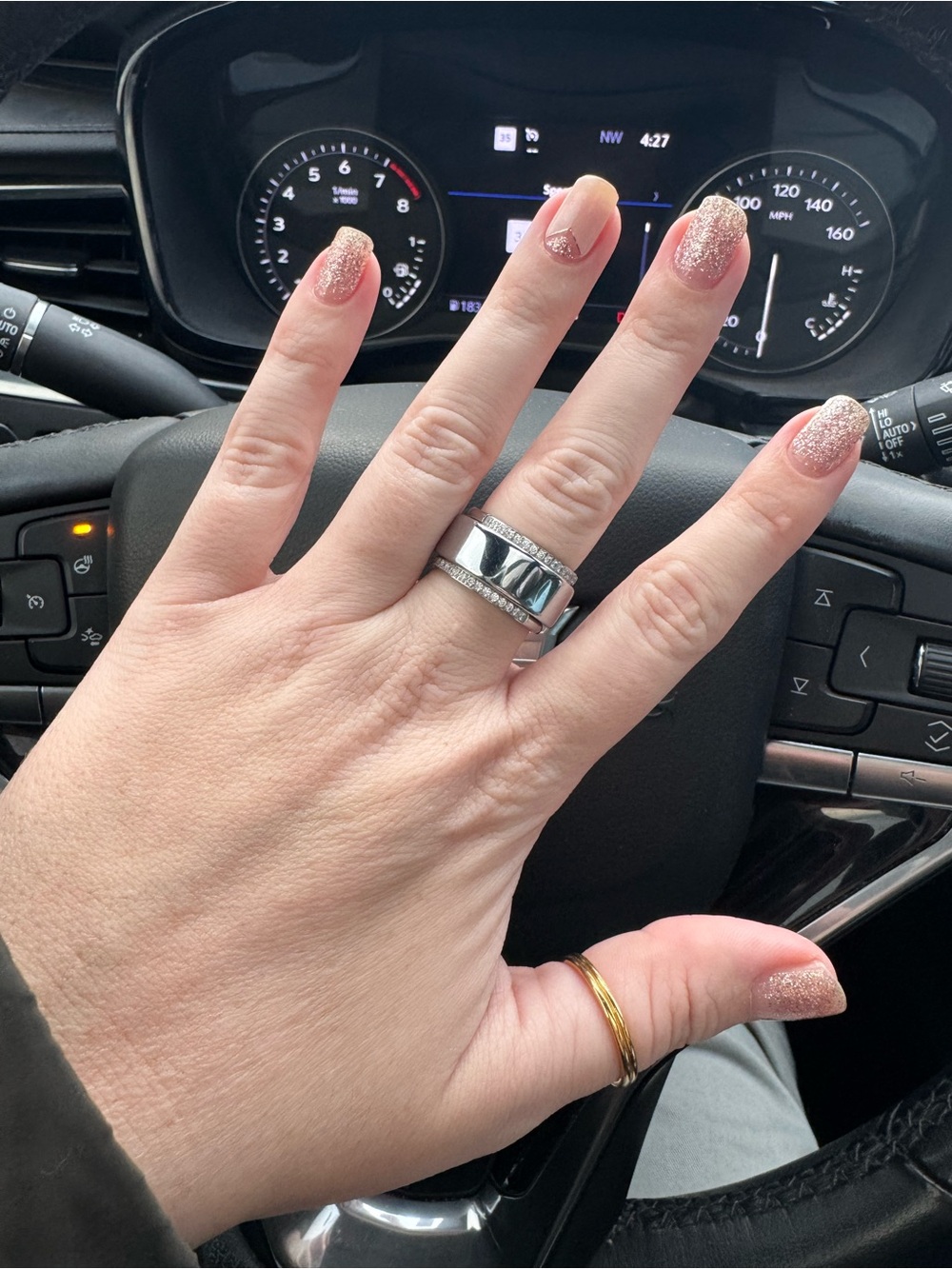 Silver OURA Ring Size 9